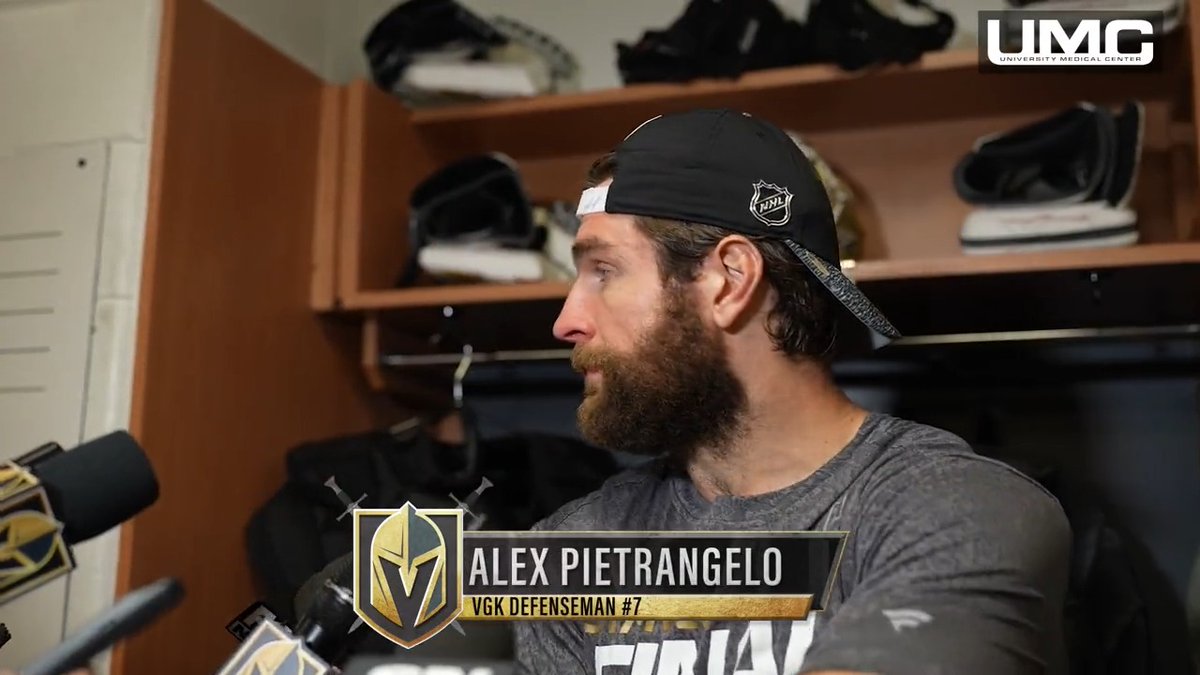 🎥 Pietrangelo: It's not always going to be perfect.