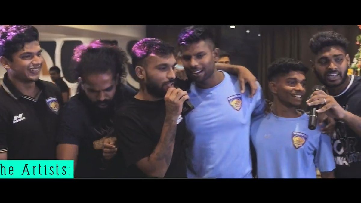 நன்றி for everything, தளபதி! You will always be one of us 💙 edwinsydney | #AllInForChennaiyin