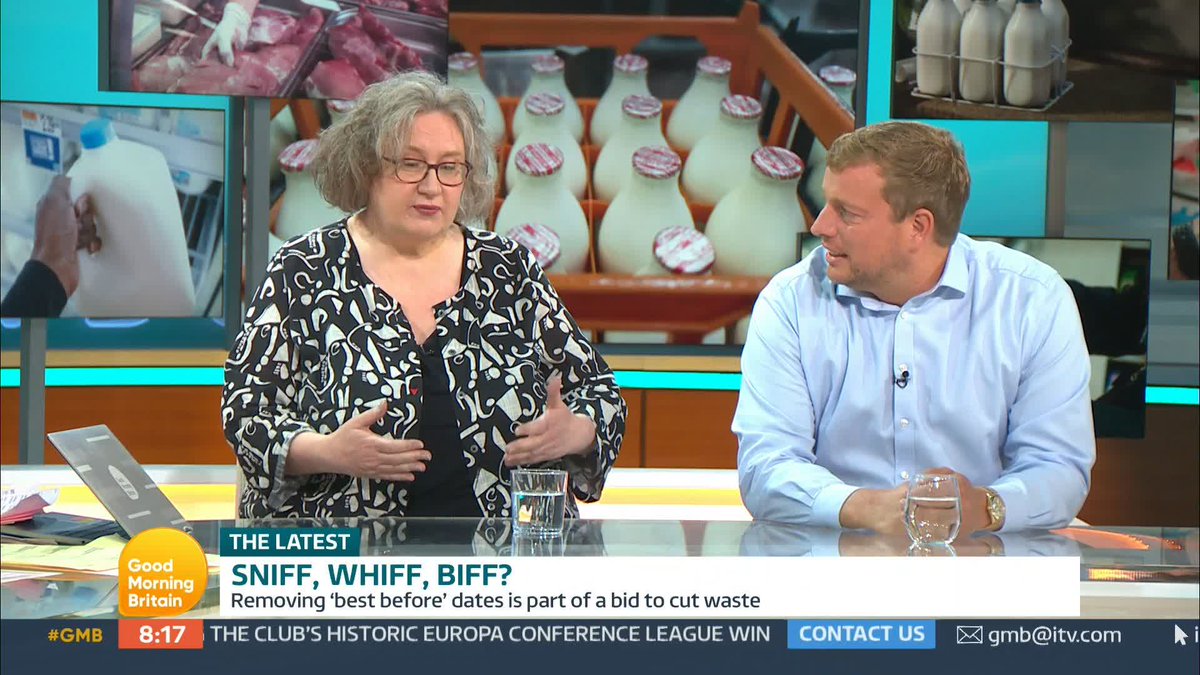 'If shops do think it's fine for two more days then just make the date longer' 'Milk goes sour and looks bad and smells bad before it does you bad' Do you trust the 'sniff test' for gone-off food?