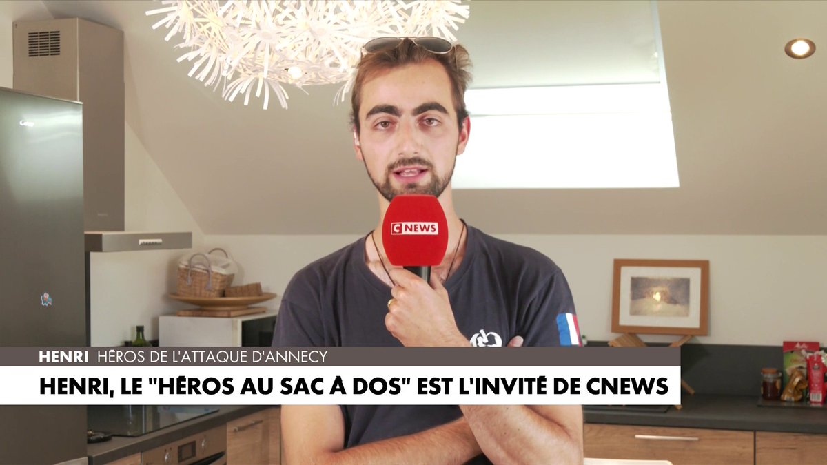 Henri, le «héros au sac à dos» : «J'ai agi instinctivement. Pour moi, c'était impensable de rester à rien faire» dans #HDPros