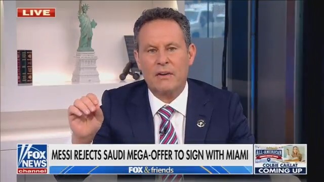 Fox's Brian Kilmeade on Lionel Messi coming to MLS' Inter Miami: "The only thing I worry about, he doesn't speak English, and I want to see him sit down and talk."