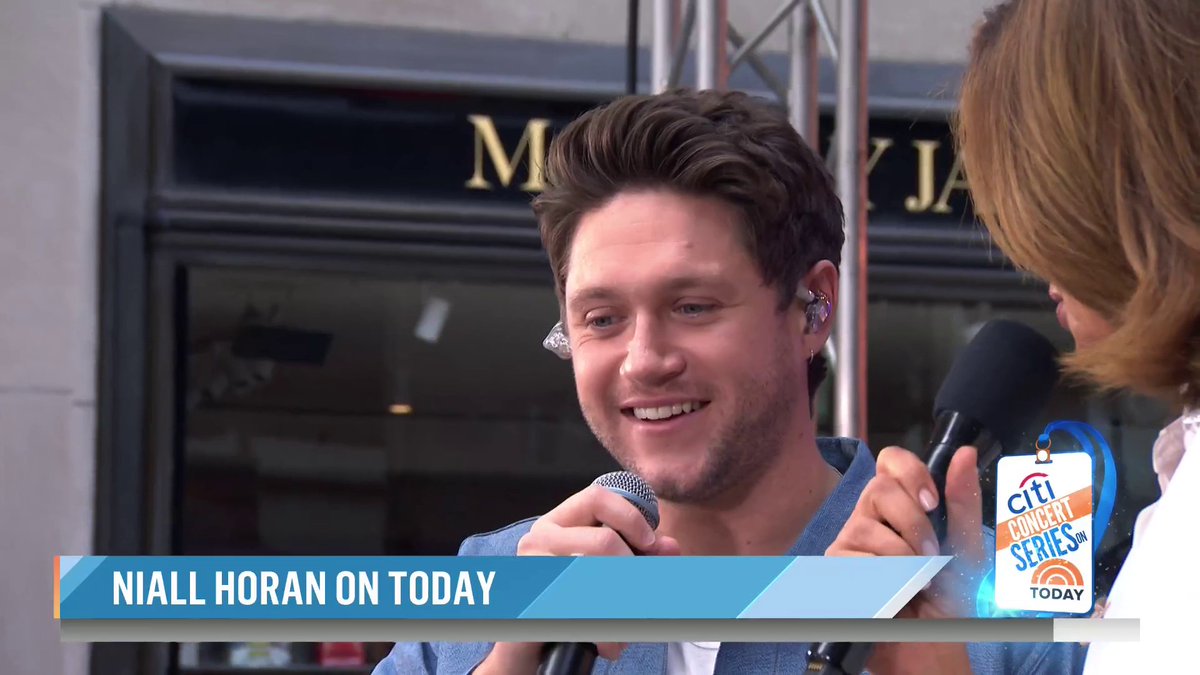 We are so happy to have Niall Horan on the plaza with us!! Niall opens up about the new record and the growing maturity of his music. 🎵