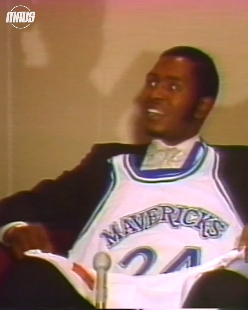 OTD (1981): We selected Mark Aguirre with the No.1 pick in the NBA Draft. #MFFL