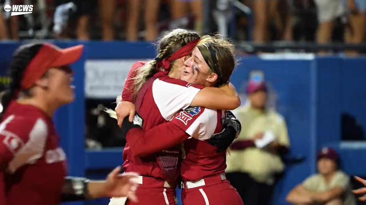 Championship Series Game 2️⃣ Cinematic Recap ⏪ Oklahoma Softball won its third consecutive National Championship by defeating Florida State, 3-1, to finish the 2023 season with 53 consecutive victories! #WCWS