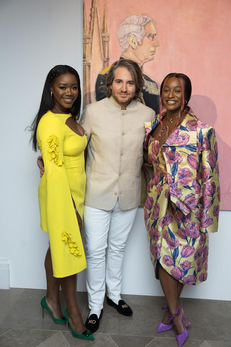 Mayfair was abuzz last night as Editor of Tatler Richard Dennen, joined by co-hosts Cuppy and Vimbai Masiyiwa, welcomed It girls, art aficionados and society grandees to a celebration of portraiture at Sotheby's, held in honour of @PrincesTrustInt