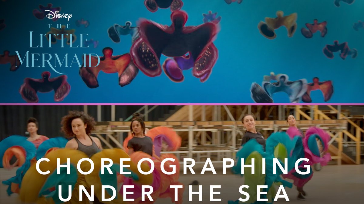 "It was just amazing how creative they all were, and how beautiful it tied together." 🐠 🐬 🦀 🐢 Disney's #TheLittleMermaid worked with the Alvin Ailey American Dance theater for "Under The Sea", and what came of it was magic!✨ Experience it all in theaters now!