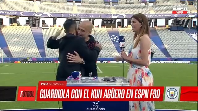“¿Te llevaste a todos a Miami?”. De Pep al Kun Agüero. Momentazo. 😅