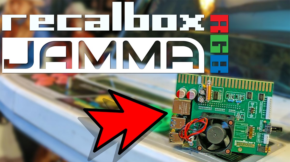 [TEASER] RECALBOX RGB JAMMA 🕹👾 Jouez à Recalbox SUR BORNE D'ARCADE D'ORIGINE !