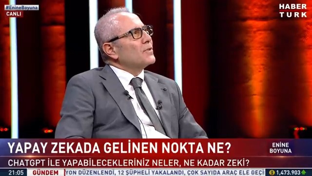 Yapay zekada gelinen nokta ne? Nereye evrilecek, işimizi elimizden alır mı? İstanbul Üniversitesi Öğretim Üyesi Prof. Dr. Veysel BOZKURT #EnineBoyuna'da Hülya Hökenek İncedursun'e anlattı.
