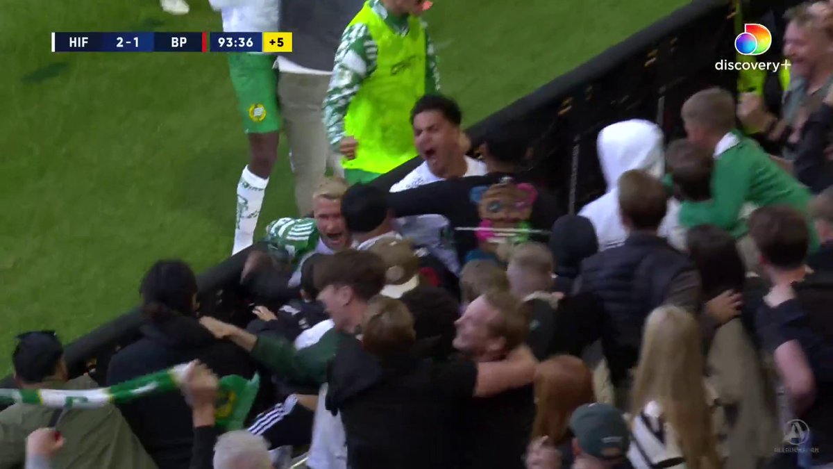 2-1 till Hammarby i den 94:e minuten! Inhopparen Jusef Erabi frälser hemmalaget mot BP! 🟢