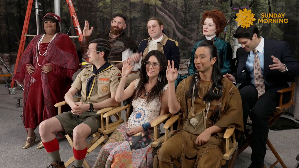 THIS SUNDAY; In the hit comedy series Ghosts a young couple inherits a Victorian Era mansion in upstate NY, only to discover they have company- a motley crew of the dearly departed. Our Nancy Giles had to ask the cast and show writers: Do they believe in ghosts?