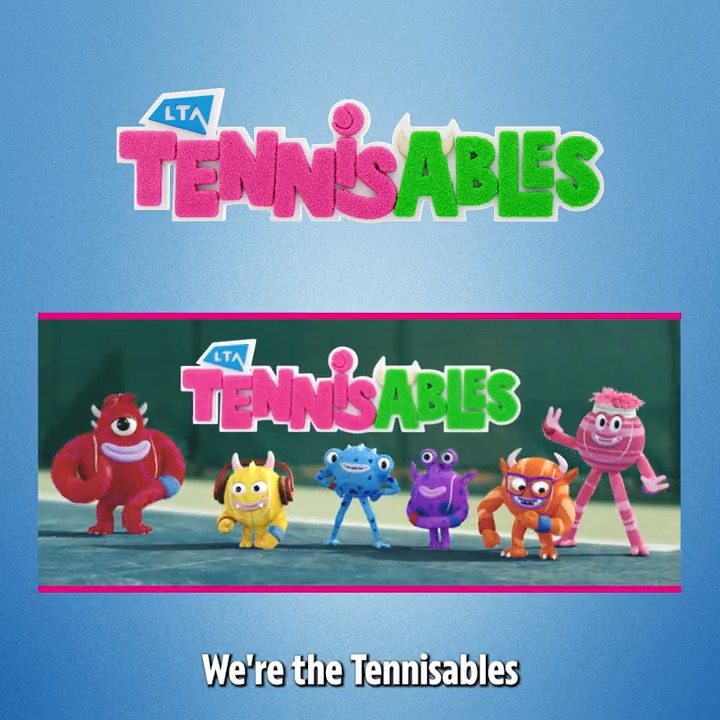 Introducing the LTA Tennisables 🎾 The team are here to help kids smash it at tennis and have lots of fuzzy-fun along the way 👊