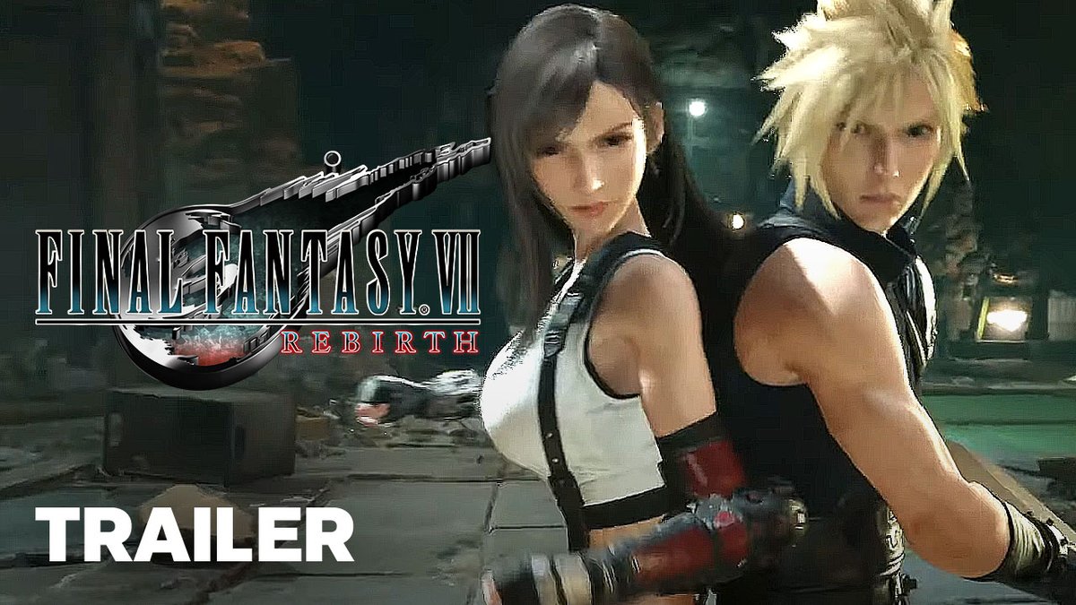 ICYMI: Final Fantasy VII: Rebirth revealed an epic gameplay story trailer at #SummerGameFest! Releases early 2024 on 2 discs.