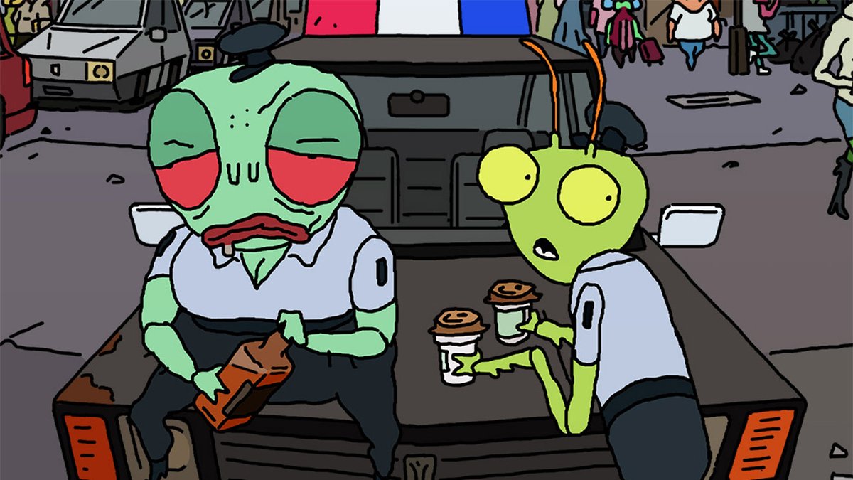The complete 1st season of "Vermin" animated series by alexis beaumont &amp; BOBBYPILLS (2018) is now available for free on Youtube (several languages) : French >> English >> Spanish >> Trailer english+french :