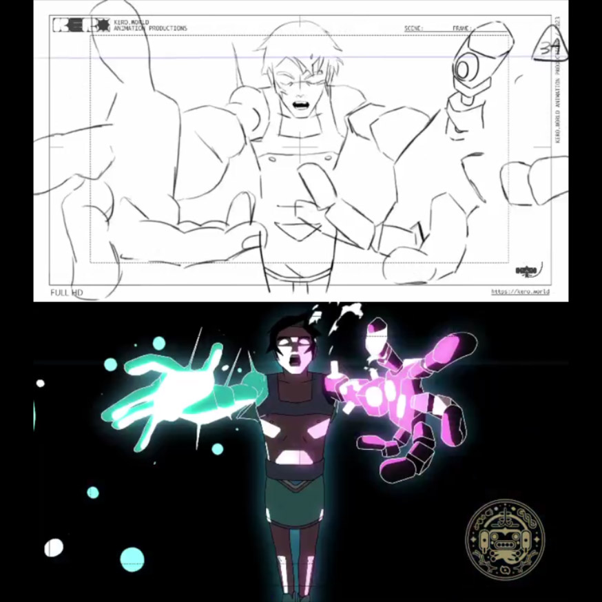 1st preview of mexican animated project "Tiempos Hibridos" by Kero Collective. The team will be at #AnnecyFestival. >>