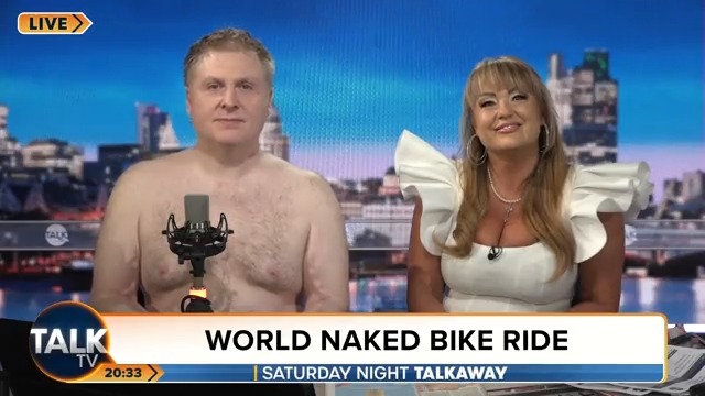 The World Naked Bike Ride took place in London today to raise awareness of climate change. Ken in London says naked cyclists must be jailed: "You are filthy, filthy people." André Walker | Danielle Nicholls