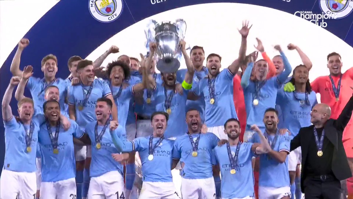 MANCHESTER CITY EST SUR LE TOIT DE L’EUROPE 🏆💙 🎥 CANAL+ Foot