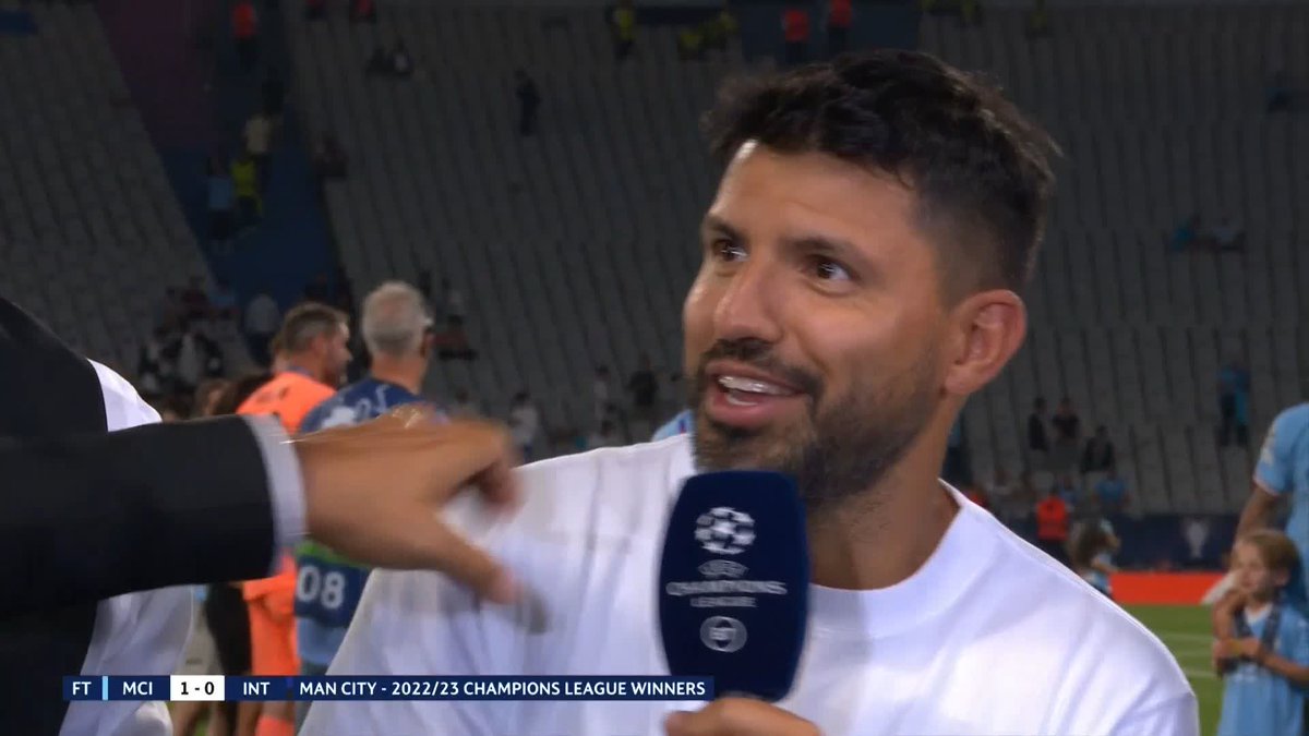 "I'm going to Miami now with Messi!" 😂😂 Sergio Aguero joins the crew and causes carnage! Thanks for stepping in as translator, Cesc Fàbregas Soler! 😉 #UCLfinal