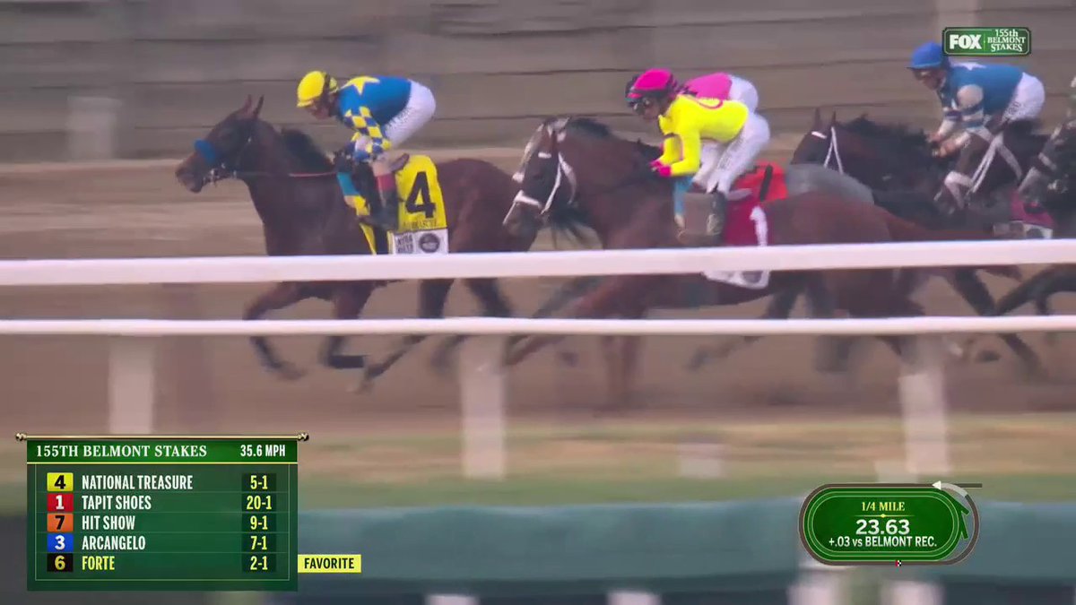 Congrats to the 155th Belmont Stakes winner, (3) Arcangelo!!