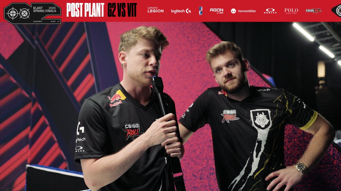 See you all after the player break 👋 Post Plant with jks and NiKo