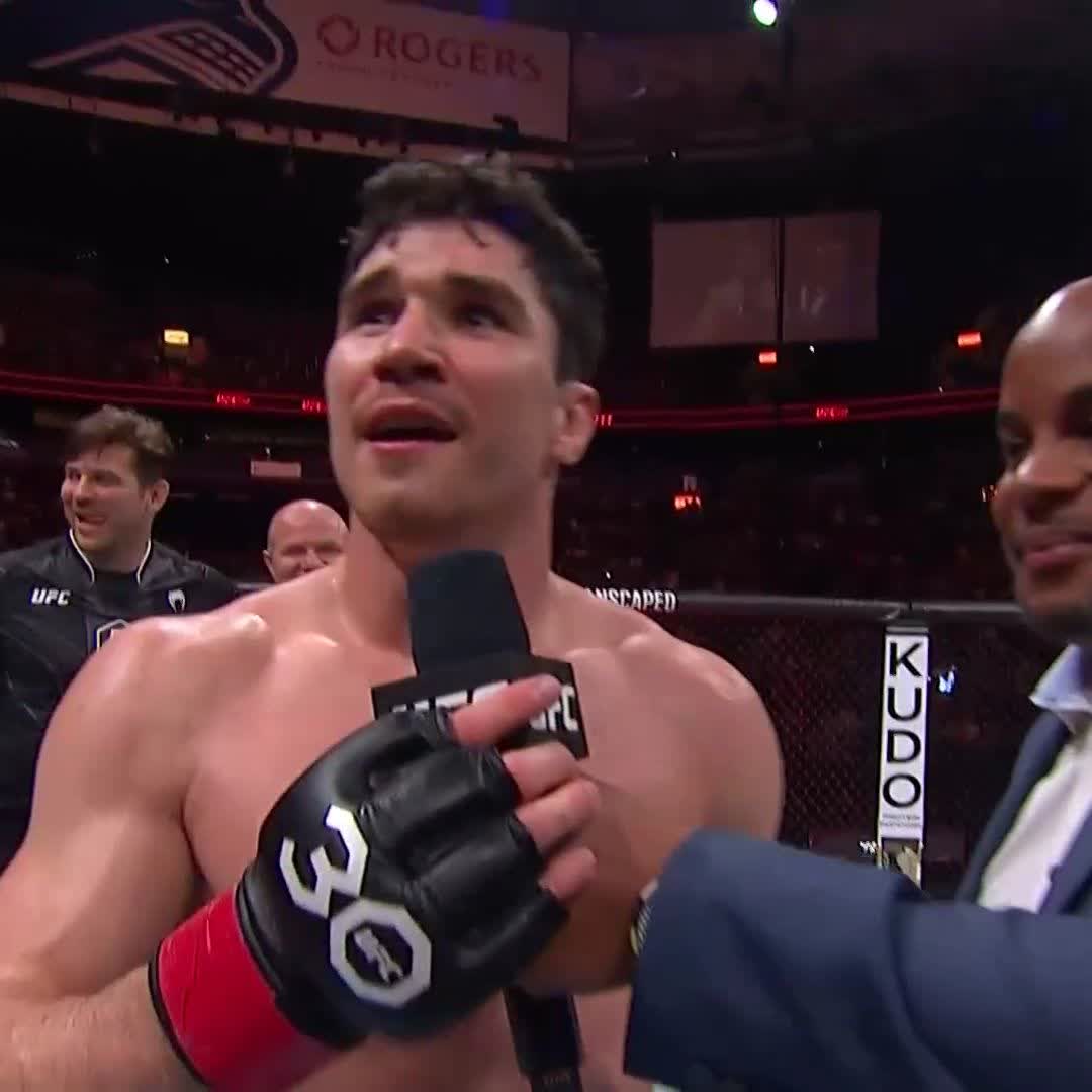 This was absolutely a Canadian show 👏👏 #UFC289