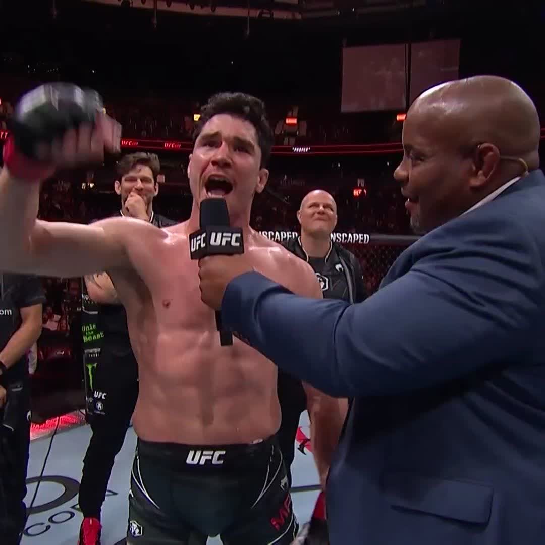 Ready to run through a wall for Mike Malott 😤 #UFC289