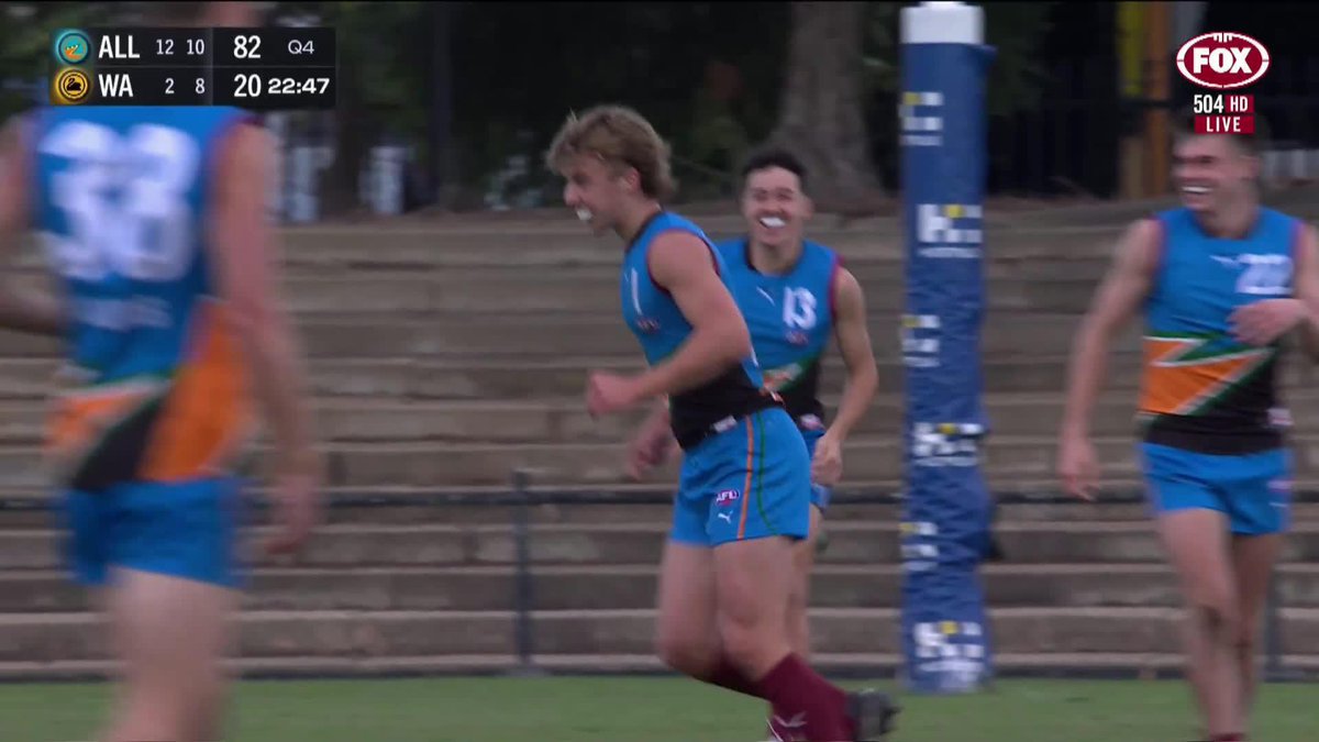 The Colonel! How outrageous was this goal from Allies midfielder Ryley Sanders?