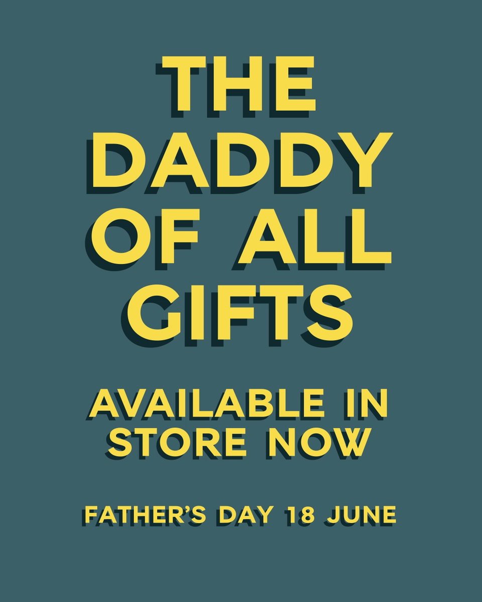 Consider this your official ONE WEEK until Father's Day! 🤩We have a number of products in the Foodhall to suit all tastes. The best part? They're all under £6! Find the full range in an M&S Foodhall near you.