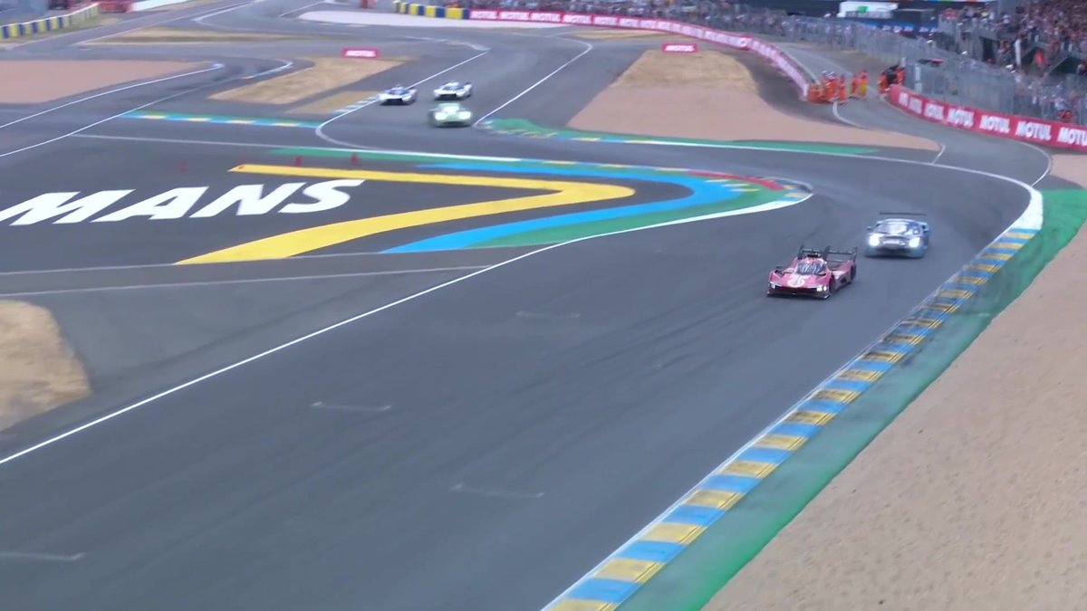 After a tumultuous 24 hours of Le Mans, Ferrari Hypercar got the upper hand in the #Ferrari/ #Toyota duel to win the Race of the Century! MER-CI for all the emotion ❤️ #LeMansCentenary #WEC AF Corse