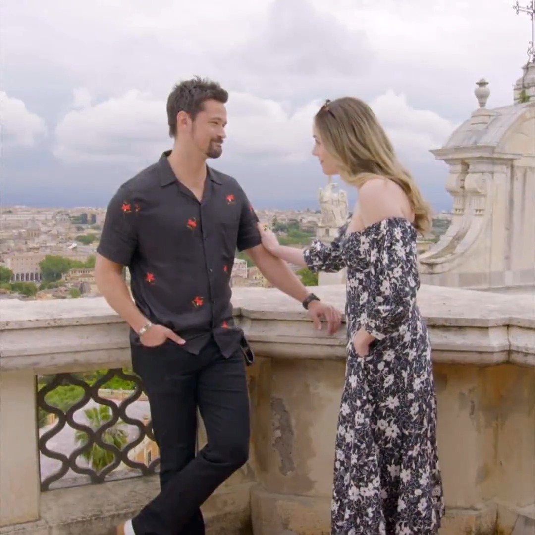 Who’s ready to head to Rome with us? ✈️ This is a trip you WON’T want to miss. 😏 #BoldandBeautiful is new this week on CBS! Watch the latest episodes on Paramount+.