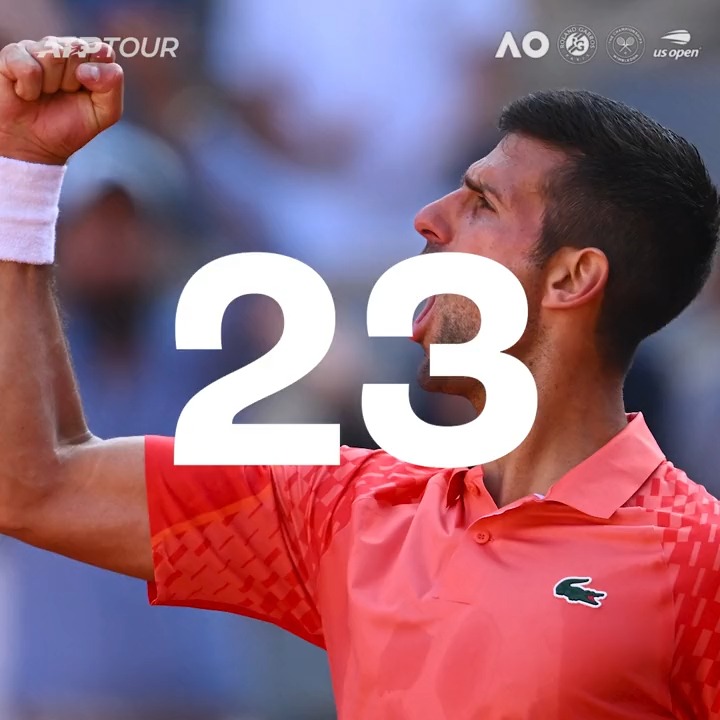 A 19-year chase finally comes to fruition 🇷🇸 The story of 23 for Novak Djokovic... #AusOpen | Roland-Garros | #Wimbledon | US Open Tennis | ATP Tour