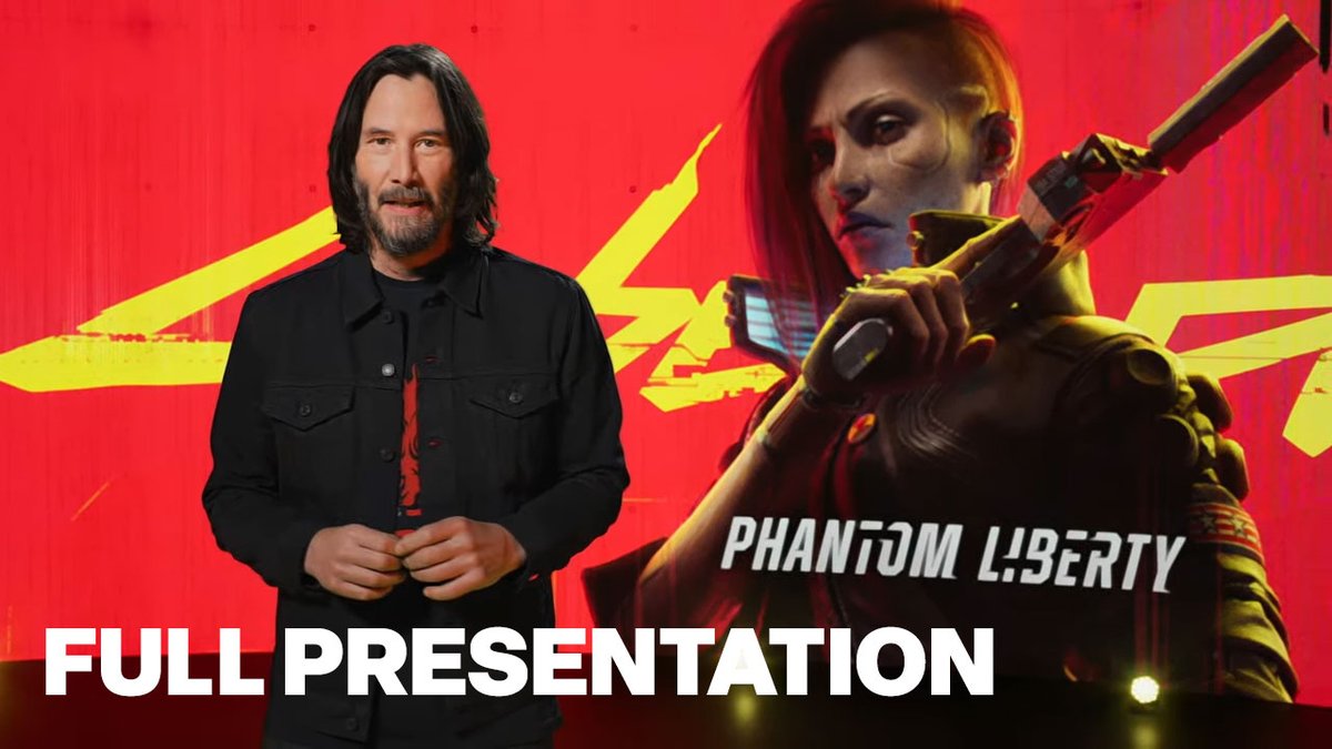 Keanu Reeves unveils a new Cyberpunk 2077: Phantom Liberty trailer in true Keanu Reeves fashion 😅 #XboxShowcase