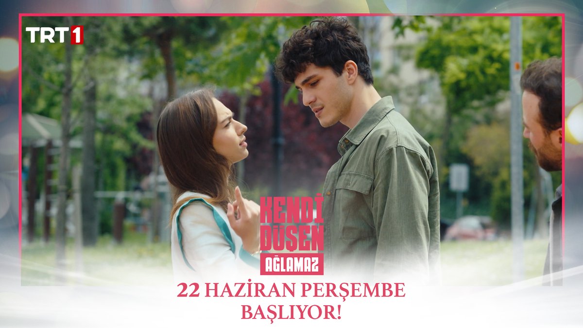 “Ben evleniyorum.” İlk bölüm tanıtımı sizlerle 💗 #KendiDüşenAğlamaz İlk bölümüyle 22 Haziran Perşembe 20.00’de #TRT1 'de başlıyor! 🤩 TRT 1