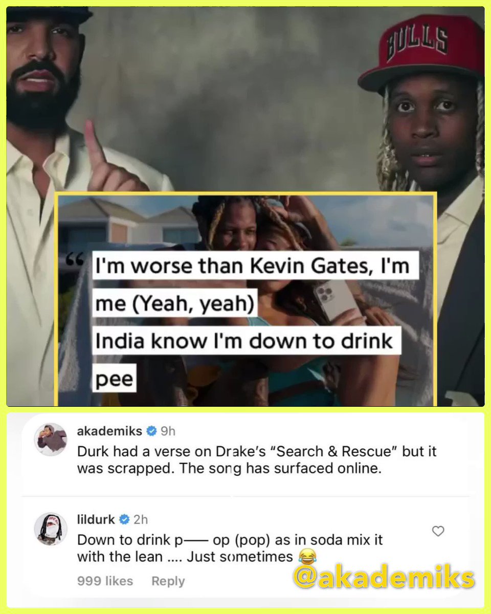 Smurk clarifies some lyrics on this new leak where ppl think he admitting to drinking… 😳