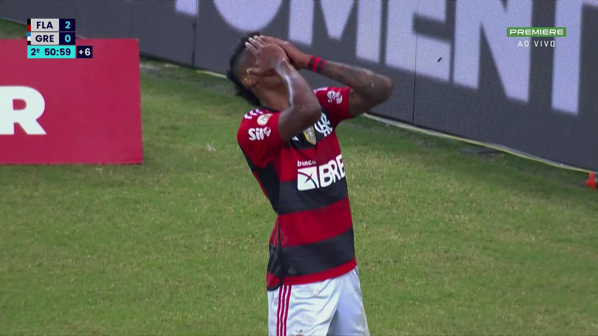 A emoção de Bruno Henrique! Atacante marcou pela primeira vez após retornar de grave lesão no joelho!