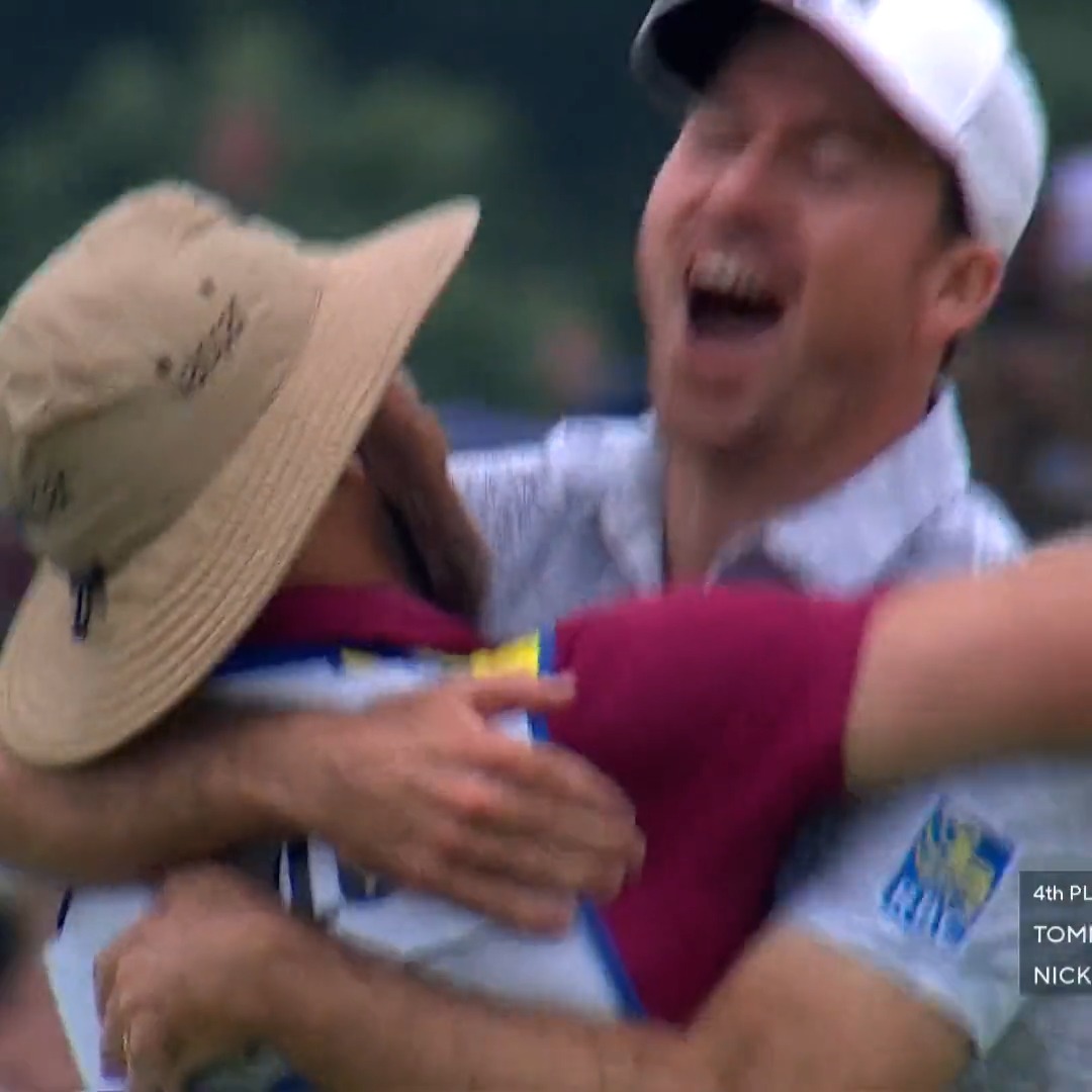WALK-OFF WINNER FROM 72 FEET! 🏆 @NTaylorGolf59 wins RBC Canadian Open with the longest putt of his career! 🦅
