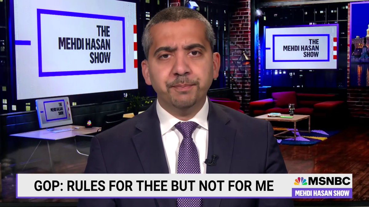 "Oh GOP, hypocrisy be thy name." I brought receipts tonight on the The Mehdi Hasan Show comparing & contrasting how Marco Rubio, Ted Cruz, Ron DeSantis, & Kevin McCarthy reacted to Hillary Clinton's emails in 2016 vs how they reacted to Trump's indictment now: