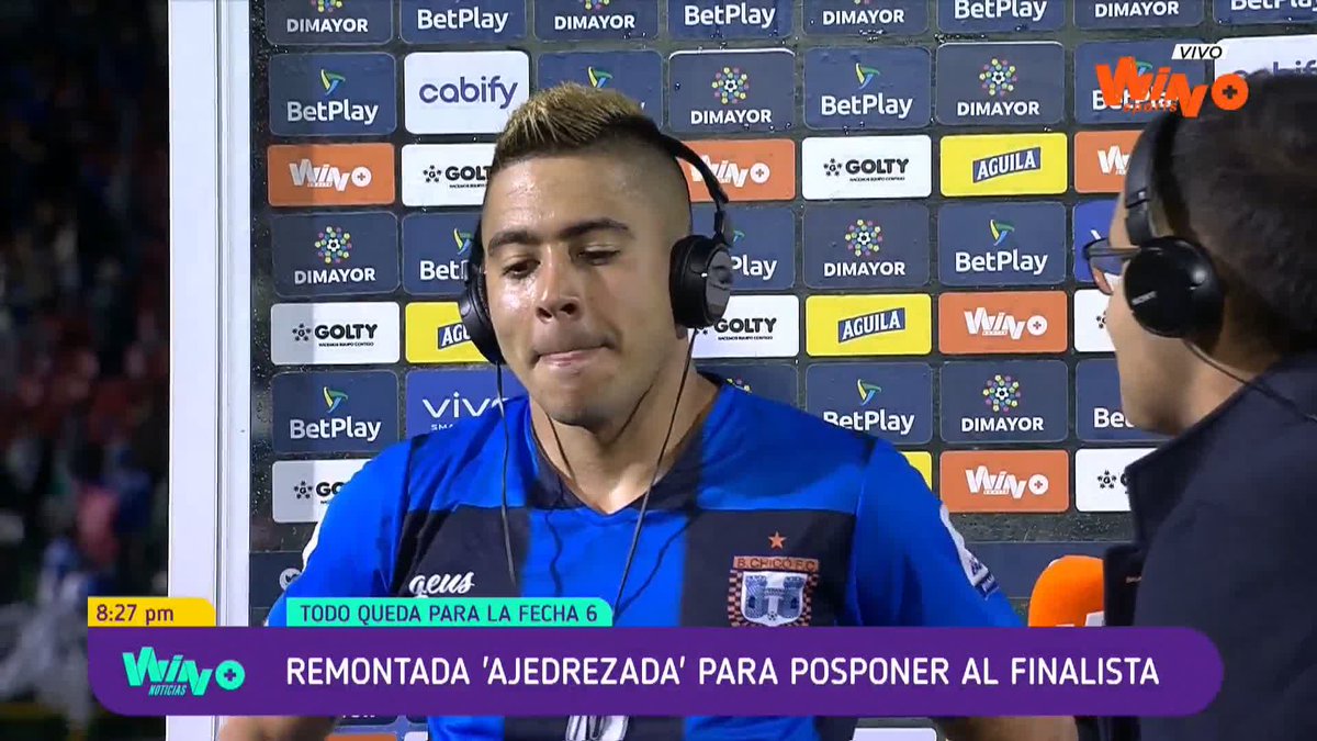 🎥➕” Luchamos, trabajamos, nunca perdimos la fe, sabíamos lo que nos estábamos jugando ante Millonarios. Soñamos con entrar a la final, todo puede pasar”, Sebastián Tamara jugador de Boyacá Chicó