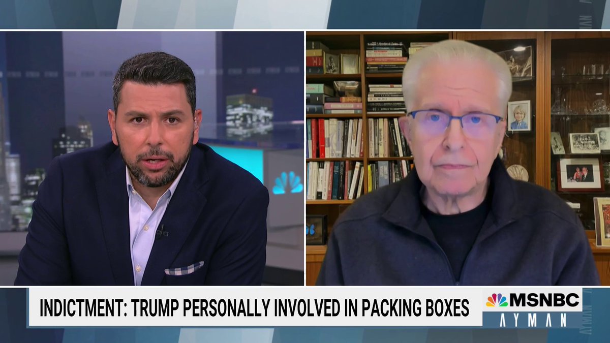 Harvard law professor Laurence Tribe 🇺🇦 ⚖️ calls for the federal trial against Donald Trump to be televised. “The only way the country can be satisfied that justice has been done, that the truth has been exposed….is to have the public watch the trial,” he tells Ayman.