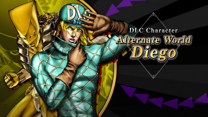 MUDA MUDA MUDA! Funny Valentine made sure to not leave the root world without a Diego Brando - Alternate World Diego is equipped with a bad attitude and The World at his command. He's ready to stop time and deliver a beating in #JJASBR! To be continued...