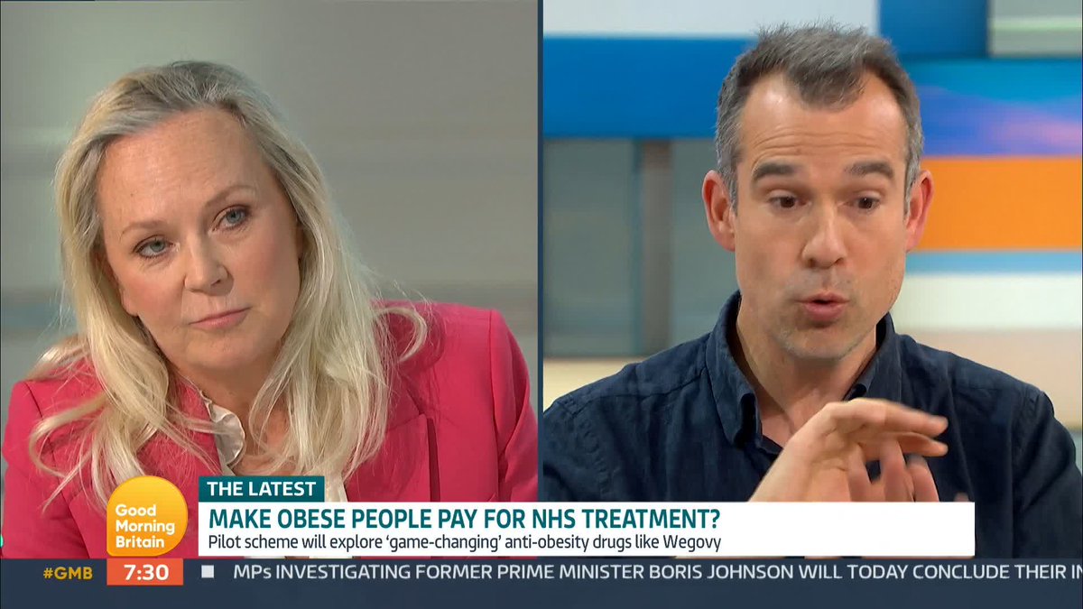 'Doctors already show more prejudice to people who live in larger bodies' 'As doctors we should treat the cause not the symptoms' Obesity costs the NHS £6.5 billion a year in England alone. Should we make obese people pay for NHS treatment? Chris van Tulleken 🏳️🌈 Dr Eva