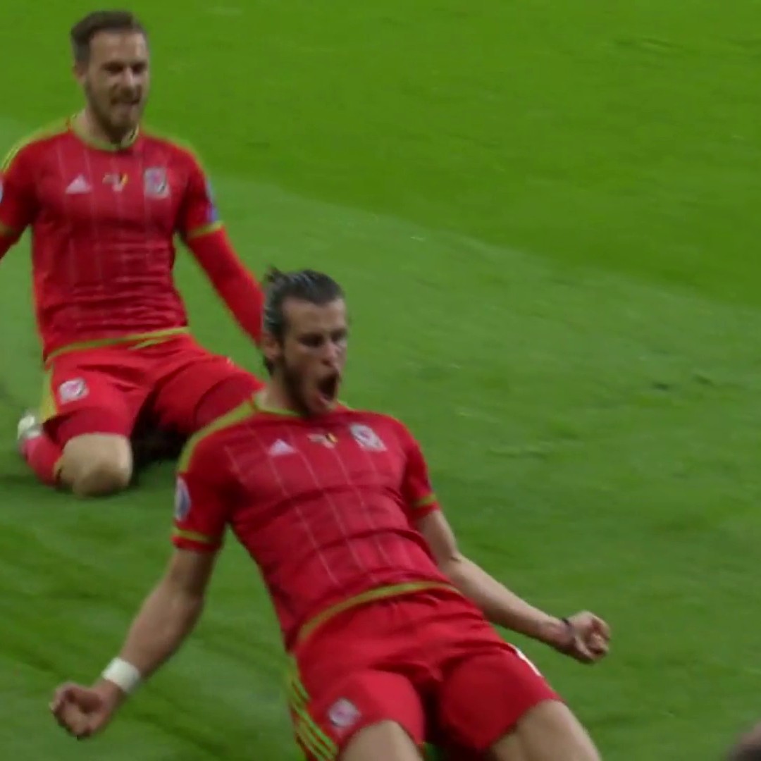🏴󠁧󠁢󠁷󠁬󠁳󠁿 GARETH BALEEEEEEE!! #OTD in 2015, Cymru defeated Belgium 1-0 in EURO 2016 qualifying at the Cardiff City Stadium 🔥