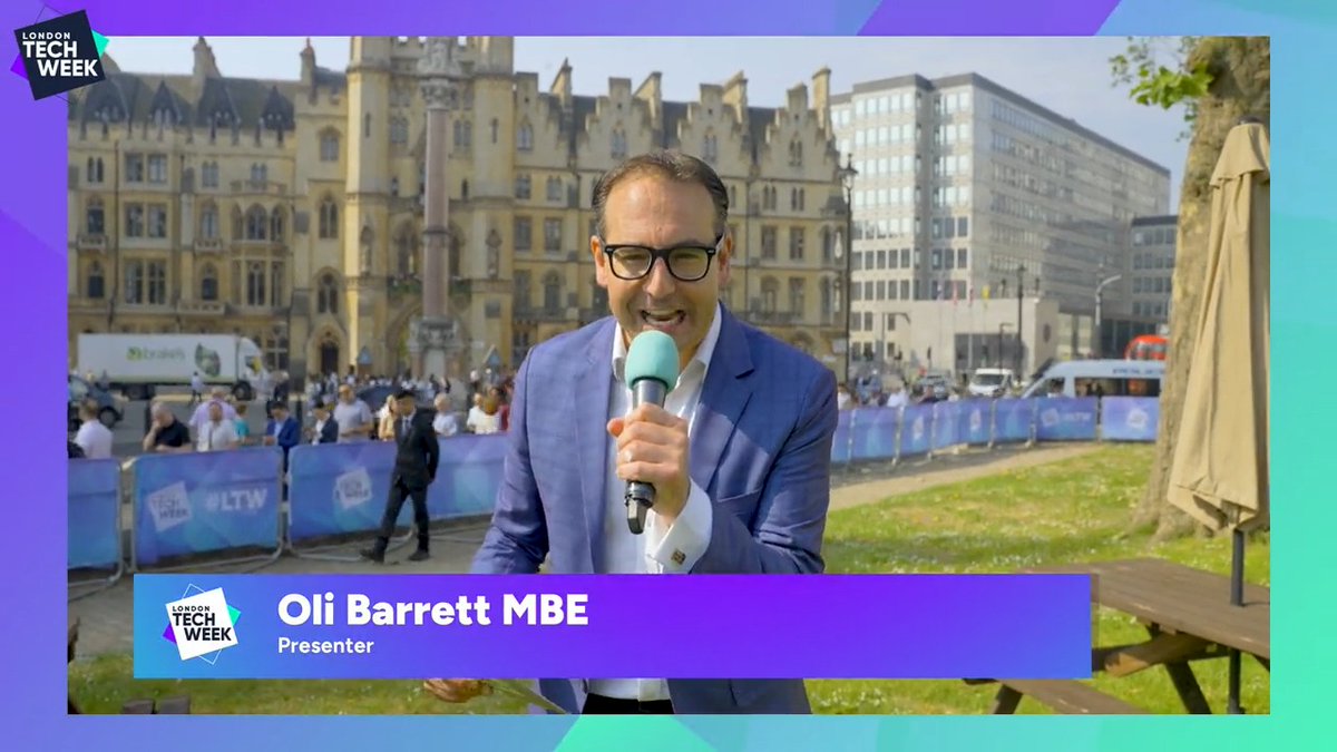 🚀 The sun is shining and #LTW2023 is officially in full swing. We're here with Oli Barrett at the 10th anniversary of #LTW! Join us virtually as we build a more inclusive and sustainable world 🌎 👉 #LTW23
