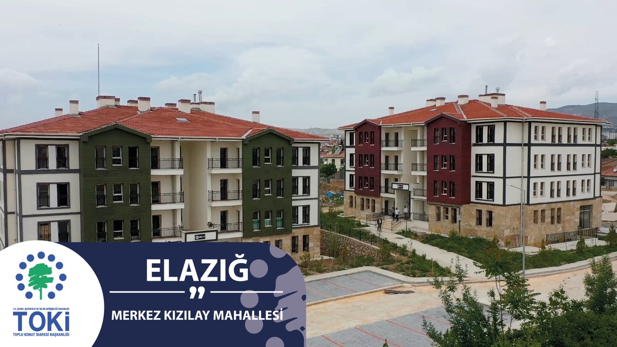 📍 Elazığ Merkez Kızılay Mahallesi 🏡 Kentsel Dönüşüm ve Gelişim Projesi kapsamında yatay mimarili 358 konut inşa ettik.