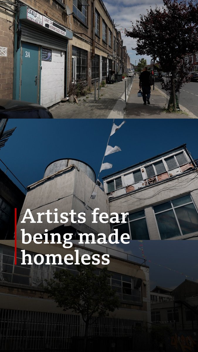 Residents in one of London's last affordable artist communities fear being made homeless. 📲 More here: