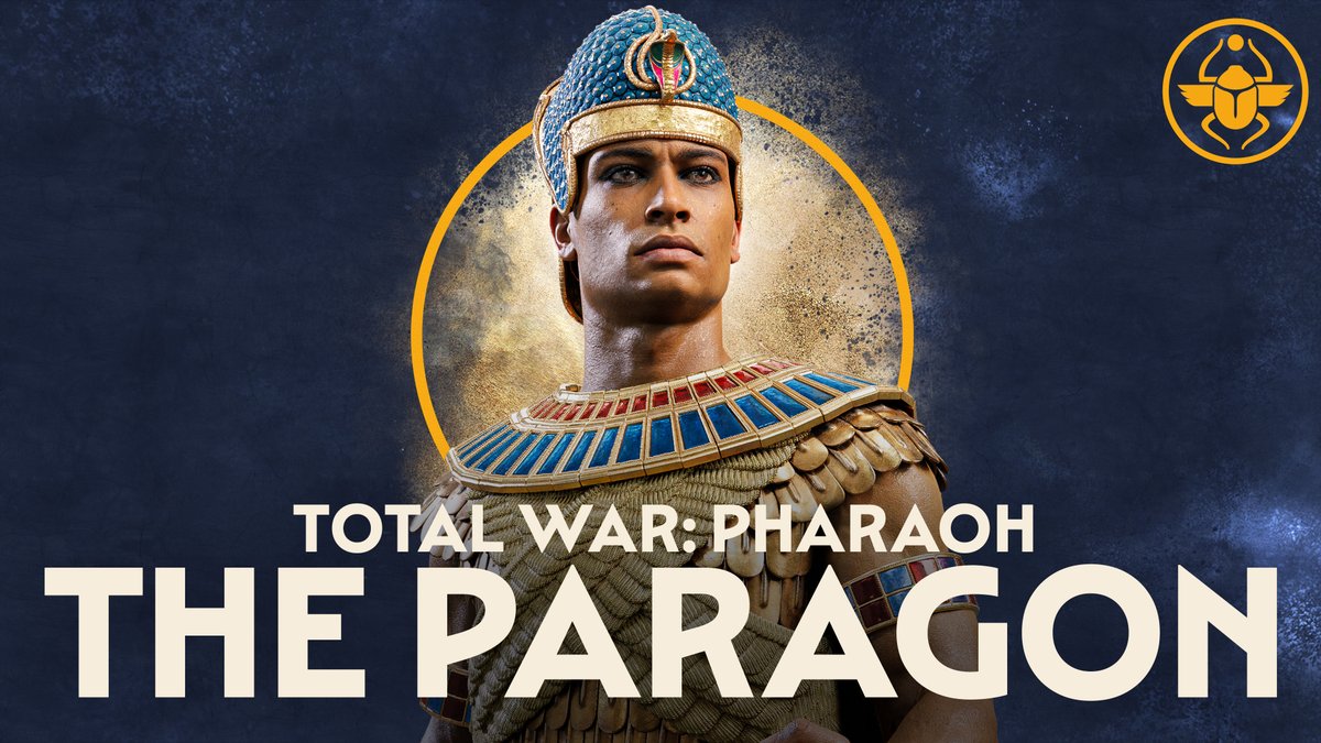 "Destiny calls me... and I am compelled to answer." Join us tomorrow at 3PM BST for an in-depth look at Egypt's true "Warrior Pharaoh" in our Ramesses gameplay showcase! 👀