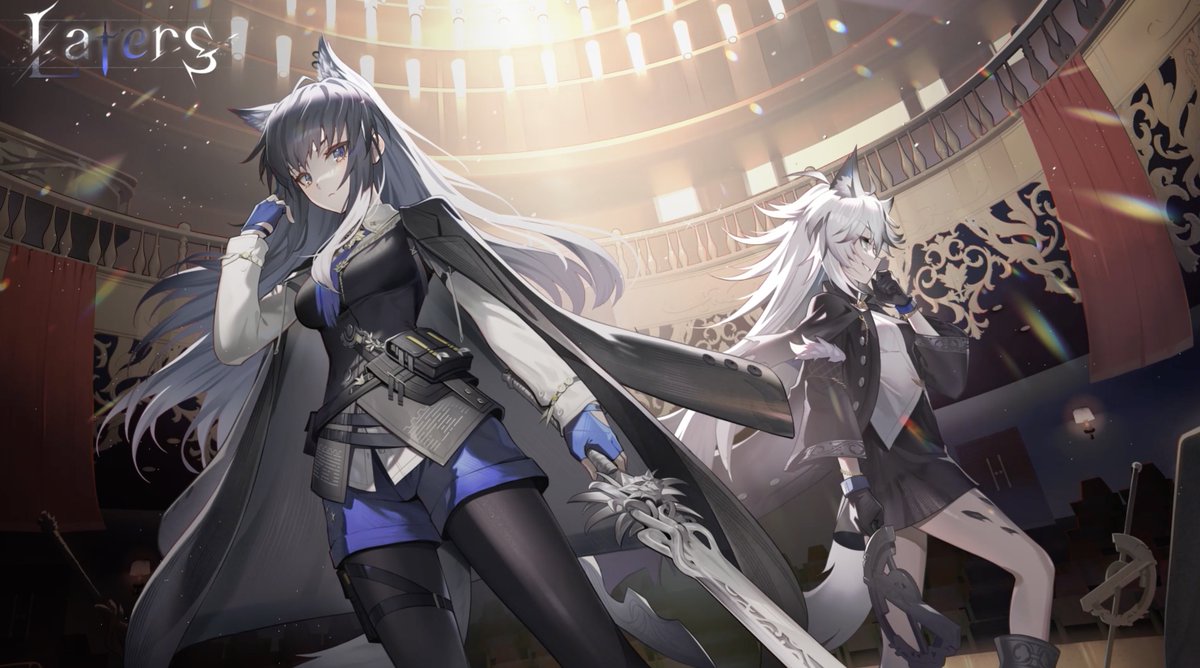 #アークナイツ春感謝祭2023 を記念し、スペシャルな一曲をお届けします。イベントを最後までお楽しみください！ 「Laters」 作詞：#ミズノゲンキ 作曲・編曲：#睦月周平 歌：テキサス（CV: #田所あずさ）、ラップランド（CV: #今井麻美） ▼HD版はこちらから #アークナイツ