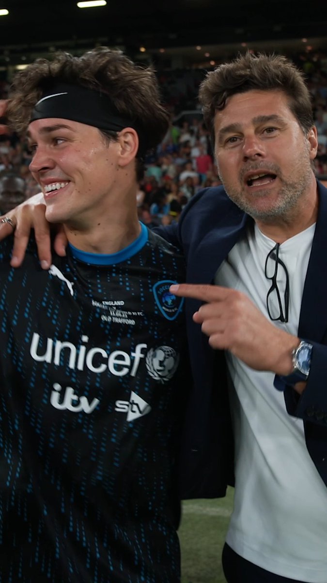 Pochettino LOVES Noah Beck 👏