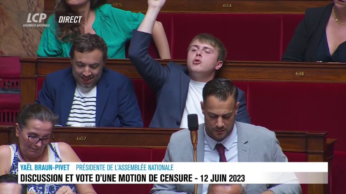 Assemblée nationale : la 1ère ministre Elisabeth Borne contrainte d'interrompre son discours suite aux hurlements de Louis Boyard (LFI)