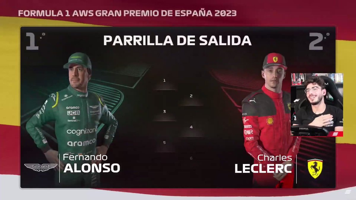 💥 Antonio Lobato, en la intro del F1 23: "La fantástica vuelta que MAGIC Alonso nos regaló ayer lo ha colocado en la pole". 🚬Insisto, las cinemáticas del F1 23 con el audio de Lobato y de la Rosa son puro cine. [Ismael] #F1 #F123